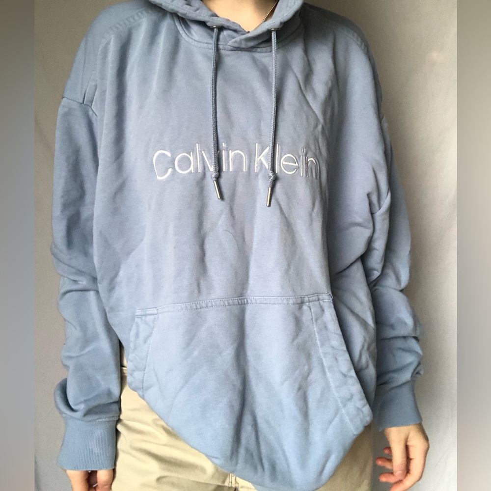 Calvin Klein Blue Hoodie